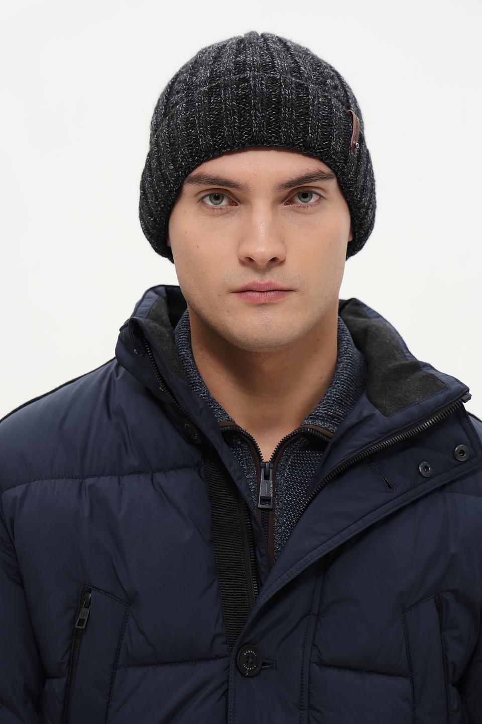 Шапка Marhatter мужская серая