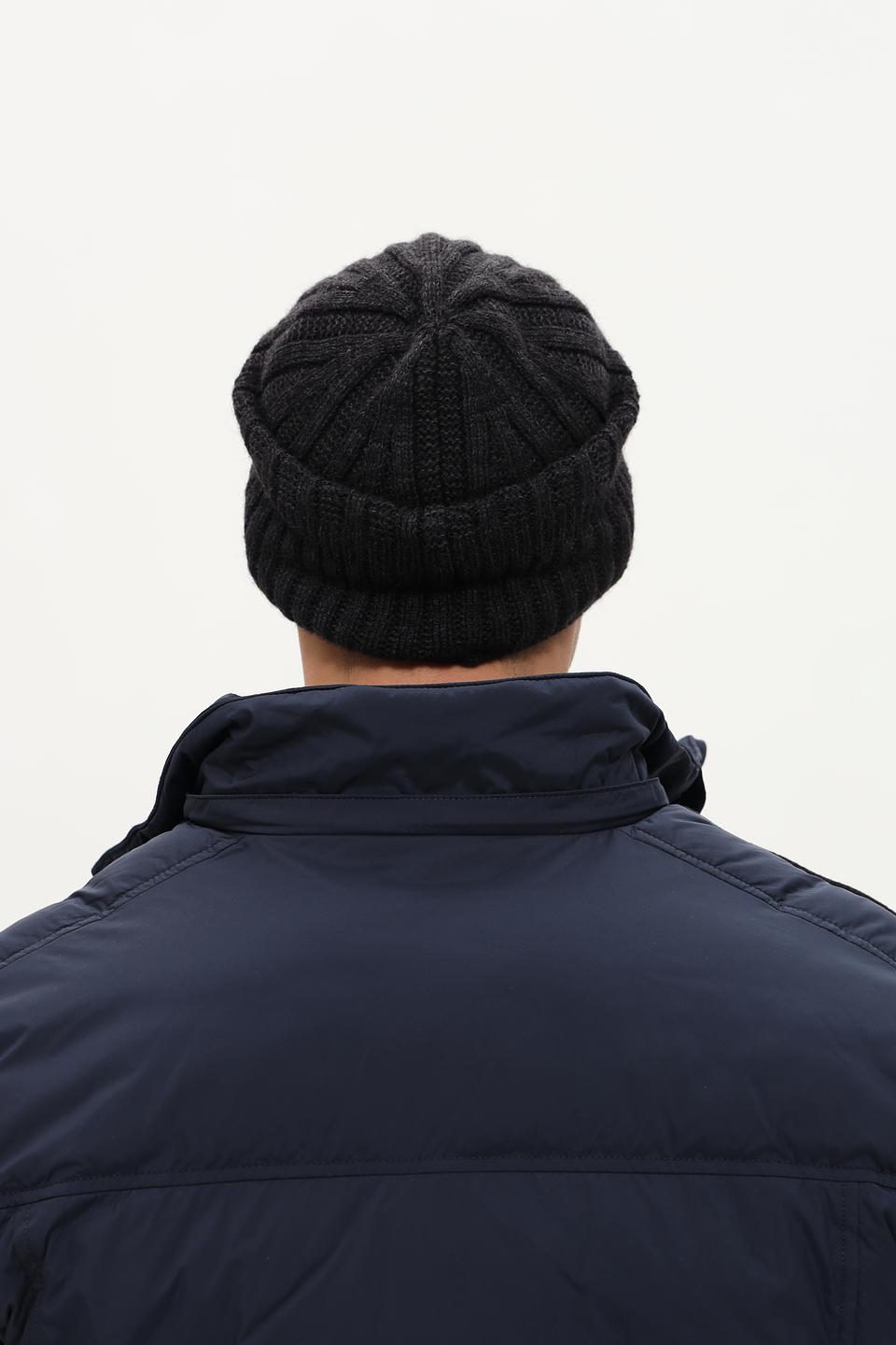 Шапка Marhatter мужская чёрная