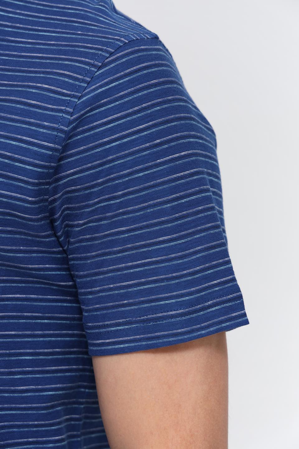 Футболка Lerros полосатая синяя