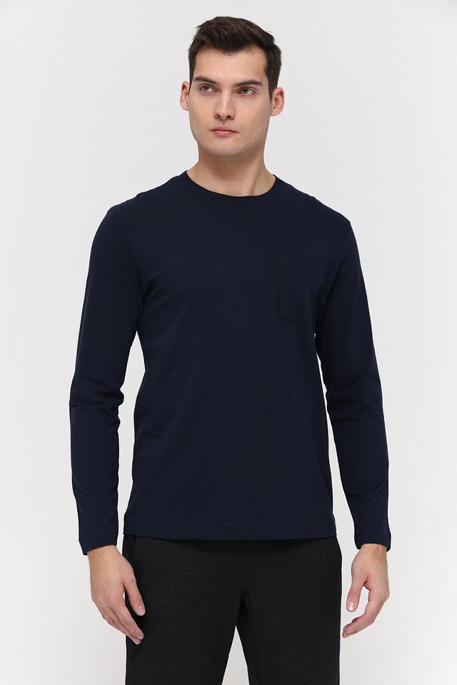 Лонгслив Tom Tailor темно-синий