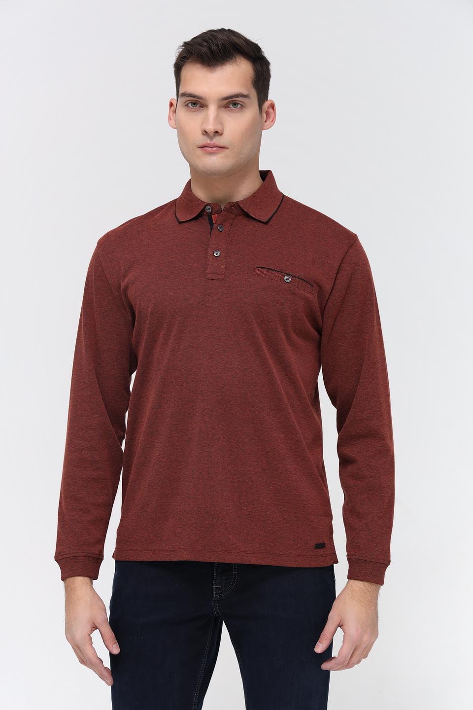 Поло Casa Moda с длинным рукавом