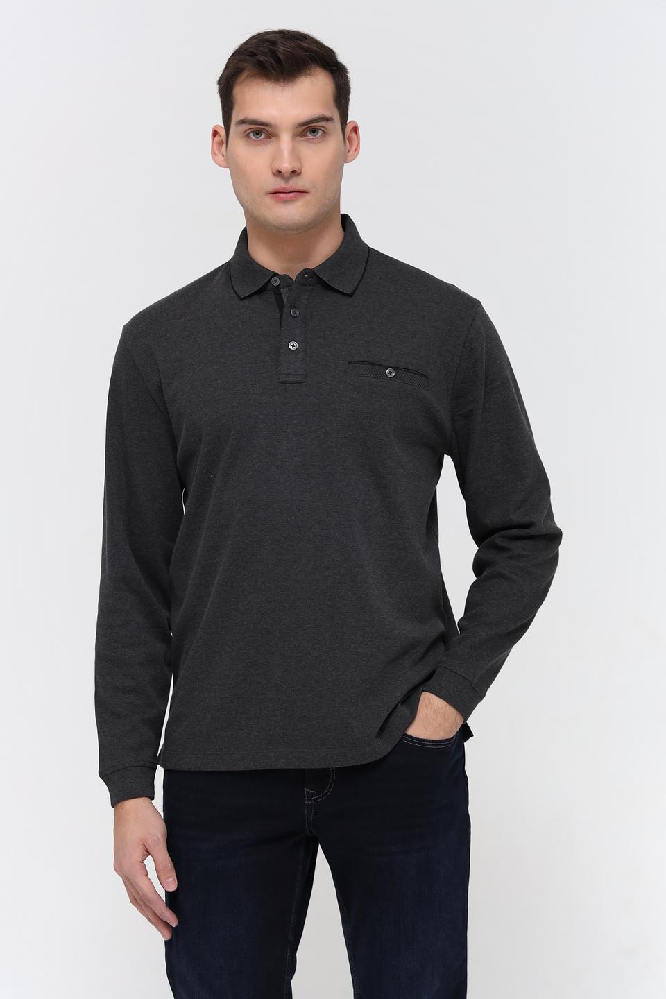 Поло Casa Moda с длинным рукавом