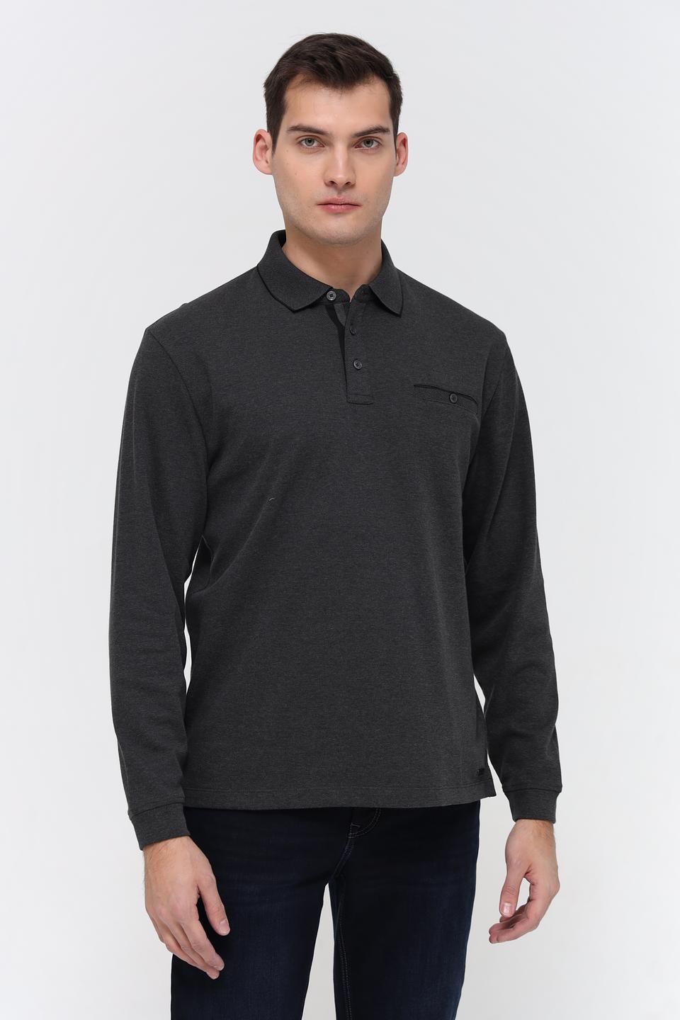 Поло Casa Moda с длинным рукавом