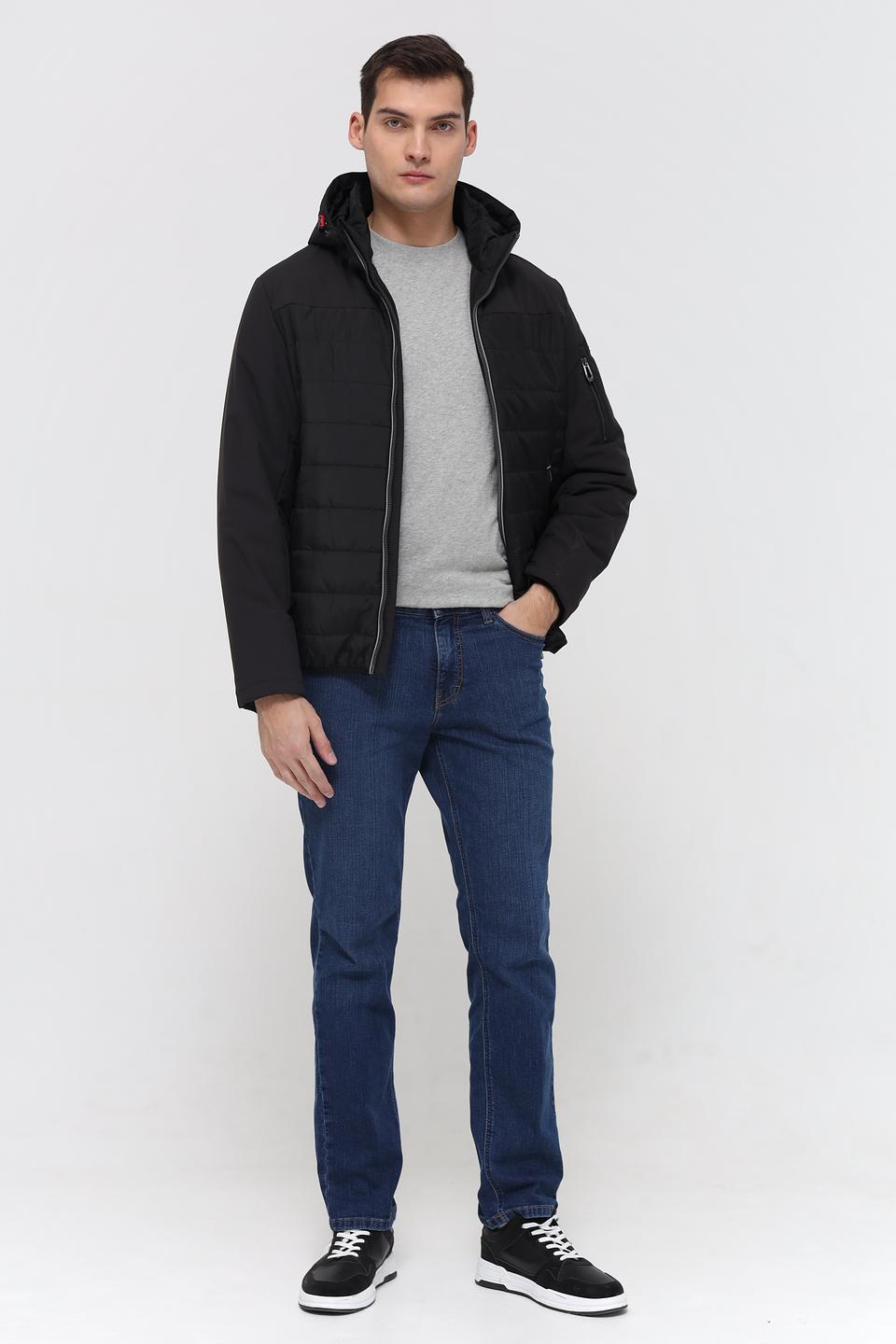 Куртка Bugatti стеганая чёрная