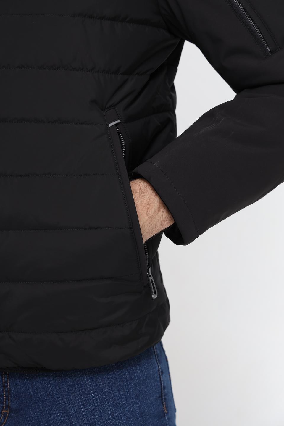 Куртка Bugatti стеганая чёрная