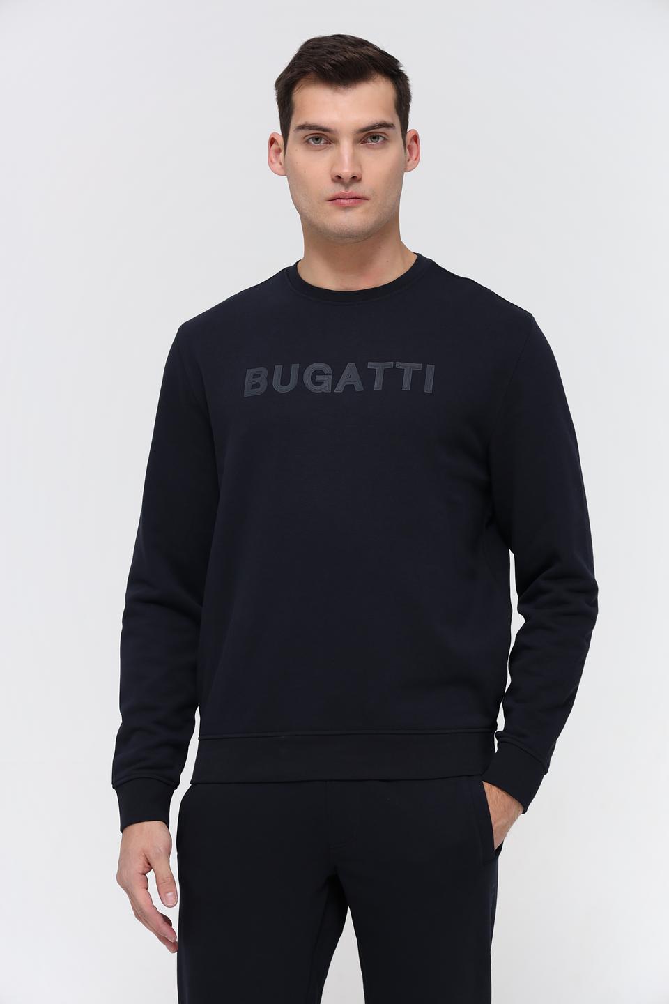 Джемпер Bugatti с логотипом чёрный