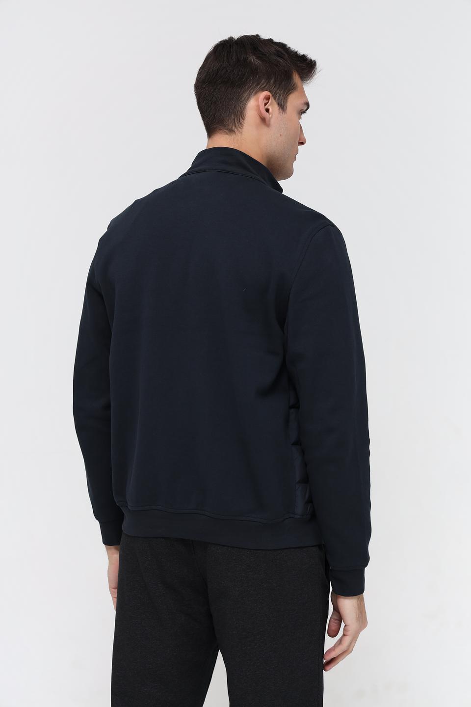 Кардиган Bugatti стеганый тёмно-синий