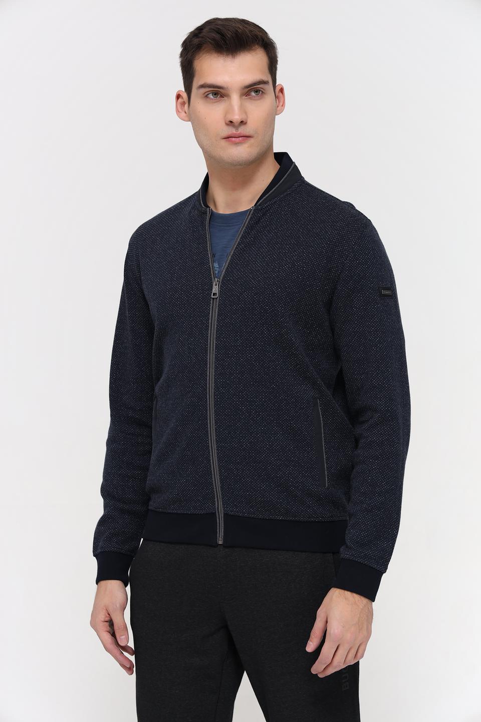 Кардиган Bugatti мужской тёмно-синий