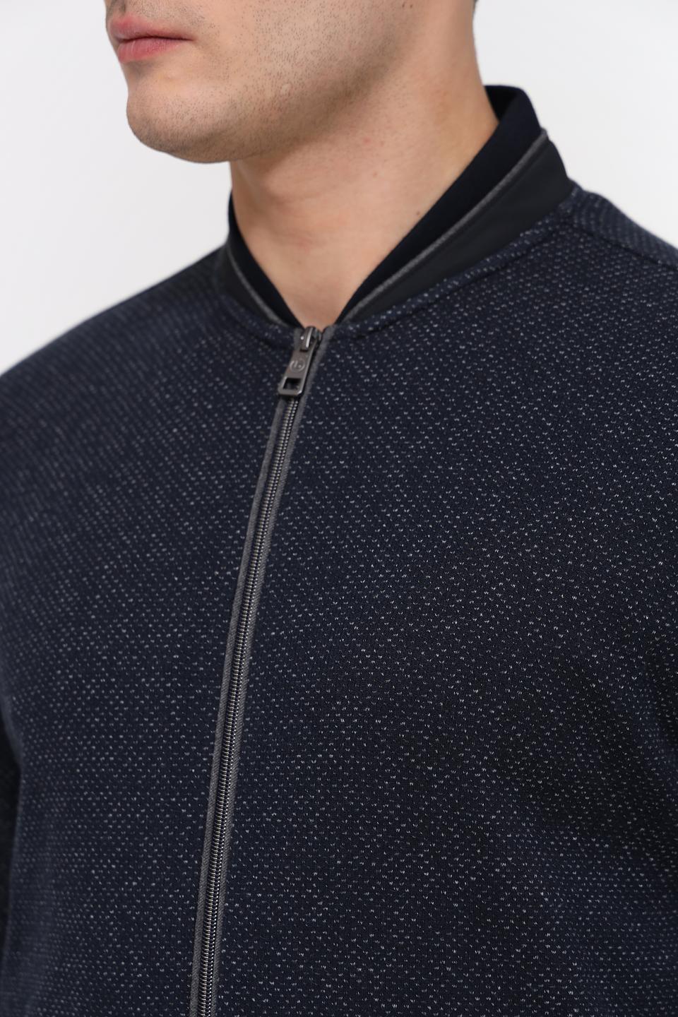 Кардиган Bugatti мужской тёмно-синий