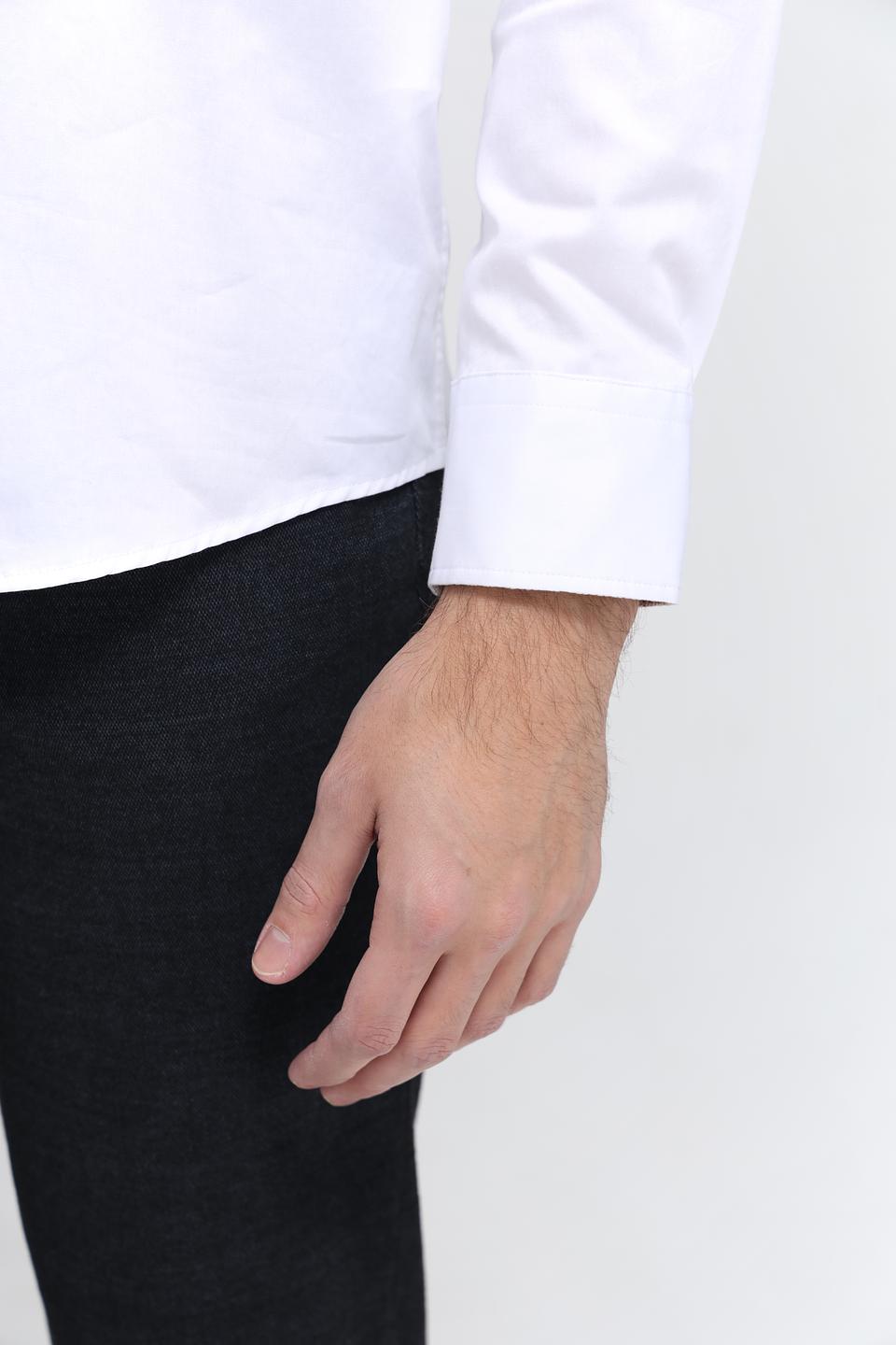 Рубашка Bugatti Slim Fit белая