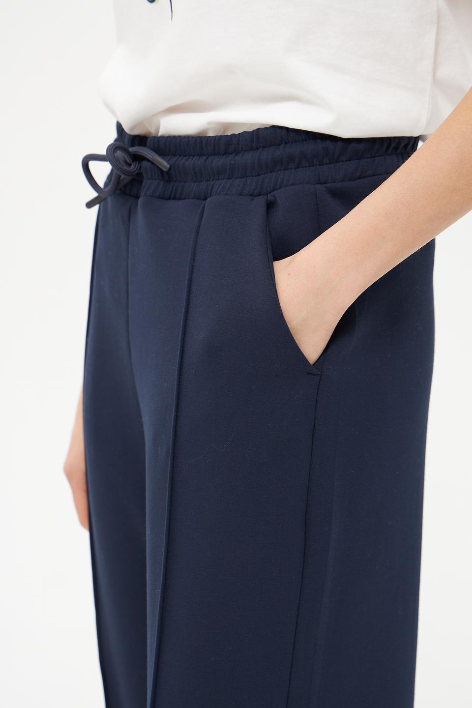 Брюки классические Tom Tailor темно-синие