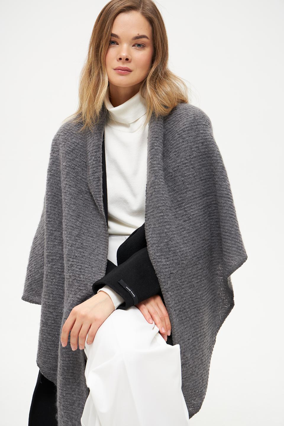 Шарф Tom Tailor серый