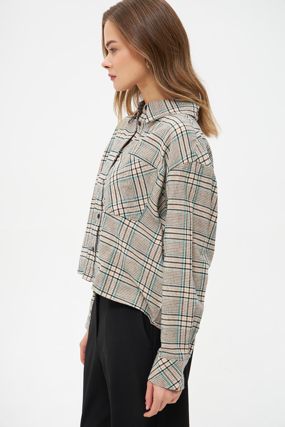 Жакет Tom Tailor denim в клетку