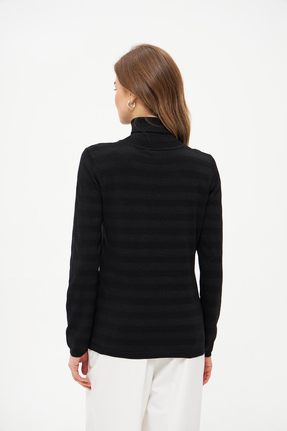 Водолазка Broadway с узором чёрная