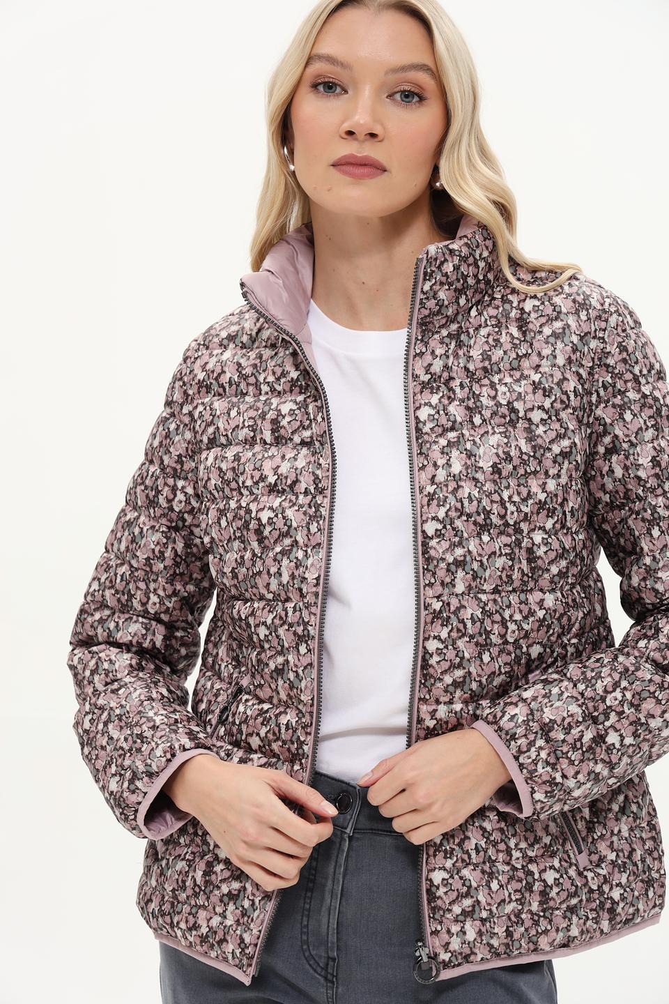 Куртка Lebek с цветочным принтом