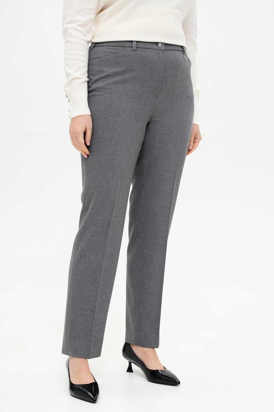 Брюки Relaxed by Toni серые