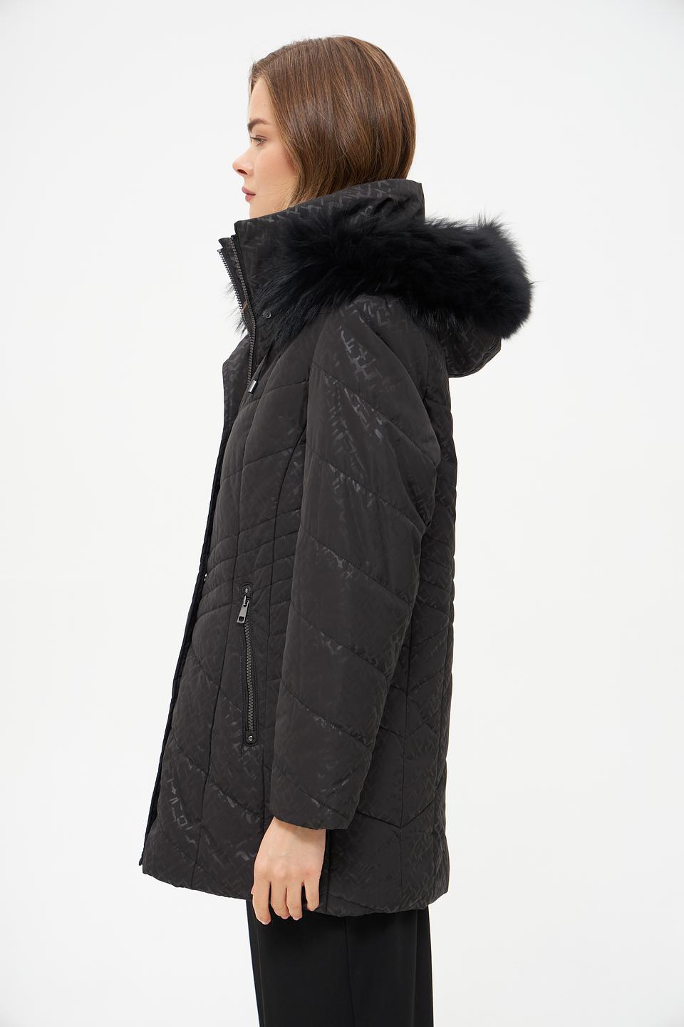 Куртка Lebek стеганая чёрная