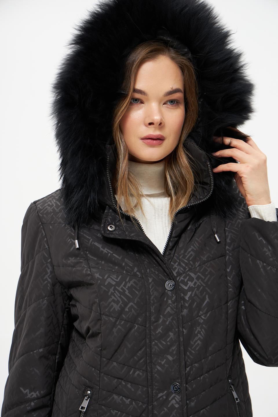 Куртка Lebek стеганая чёрная