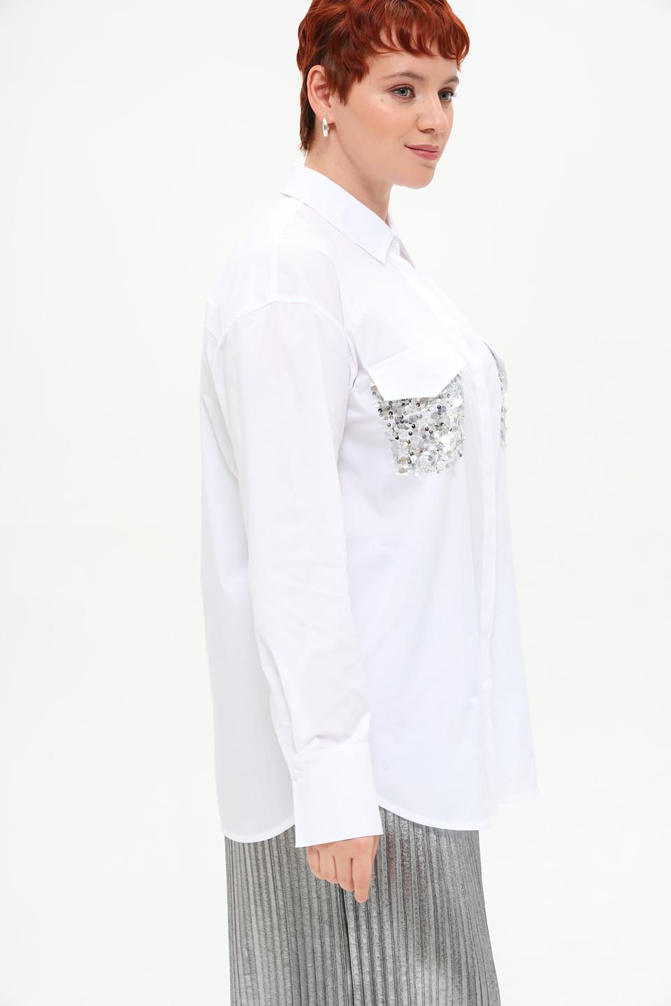 Рубашка Margittes с пайетками