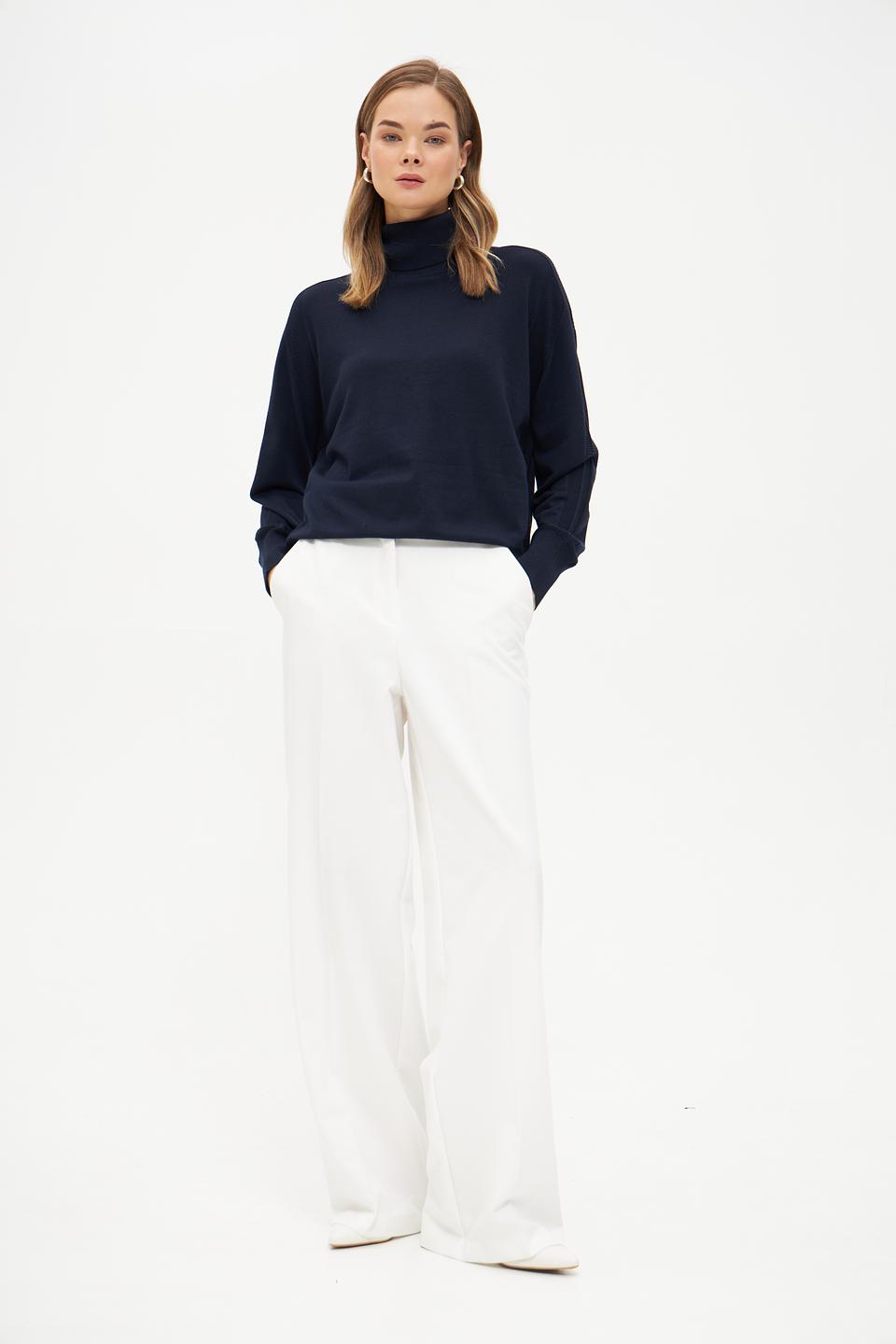 Водолазка Marc Aurel тёмно-синяя