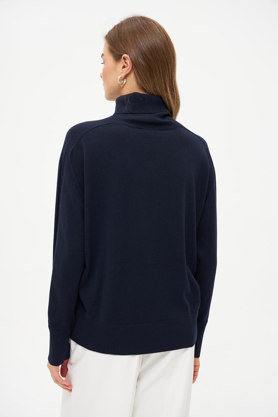 Водолазка Marc Aurel тёмно-синяя