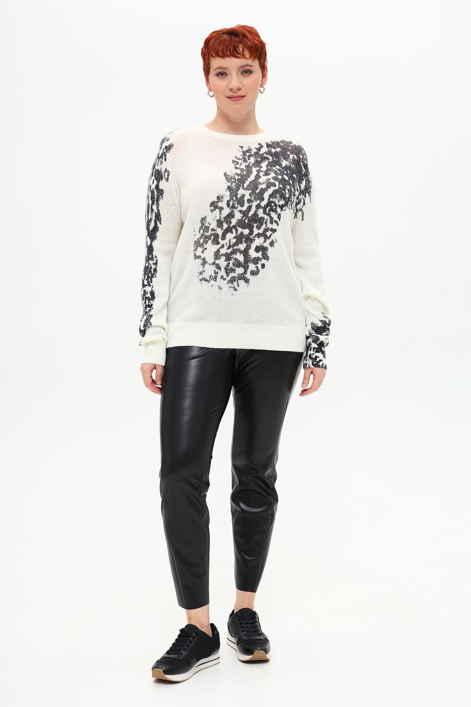 Пуловер Taifun с принтом