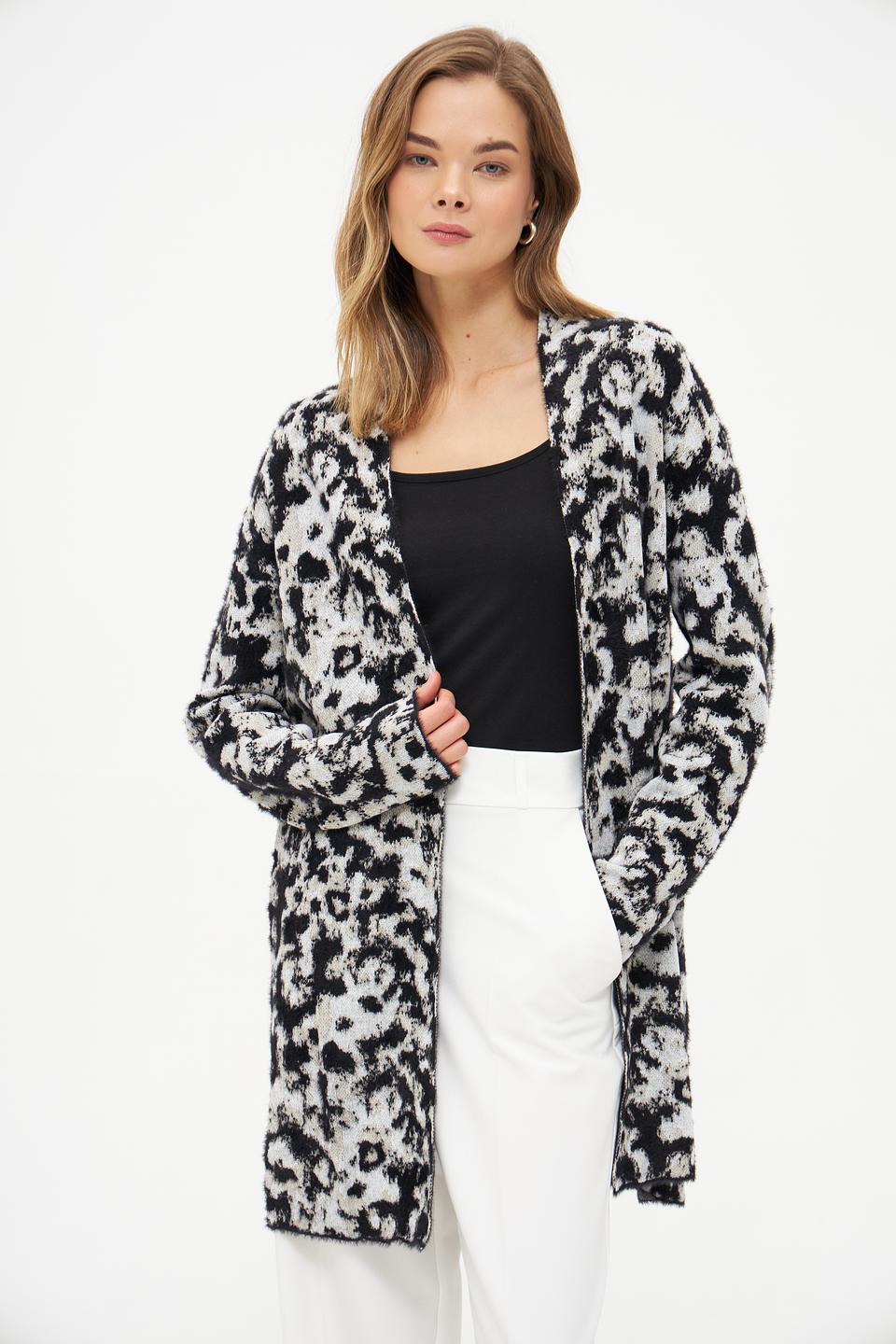 Жакет Taifun с леопардовым принтом