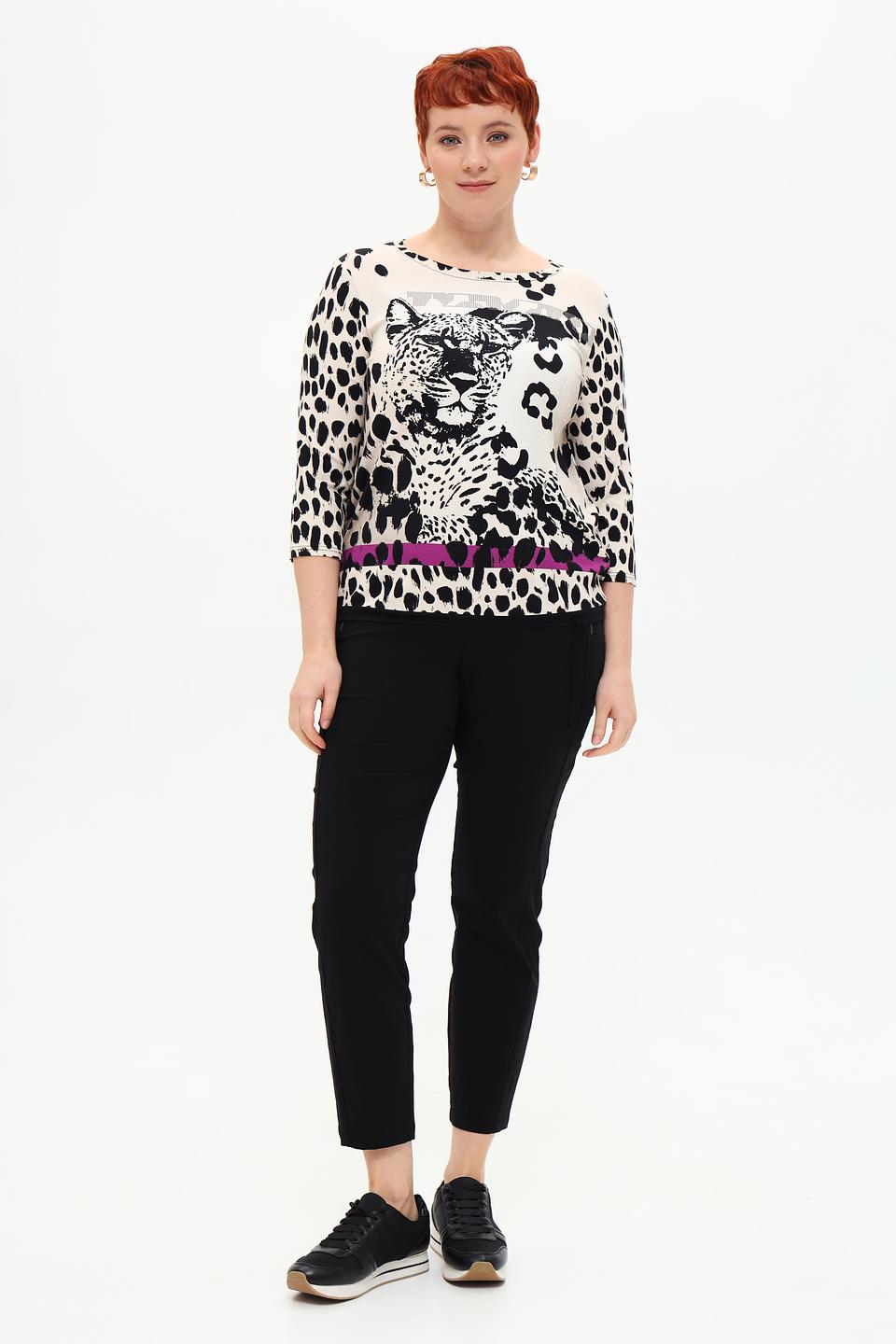 Брюки Via Appia DUE черные