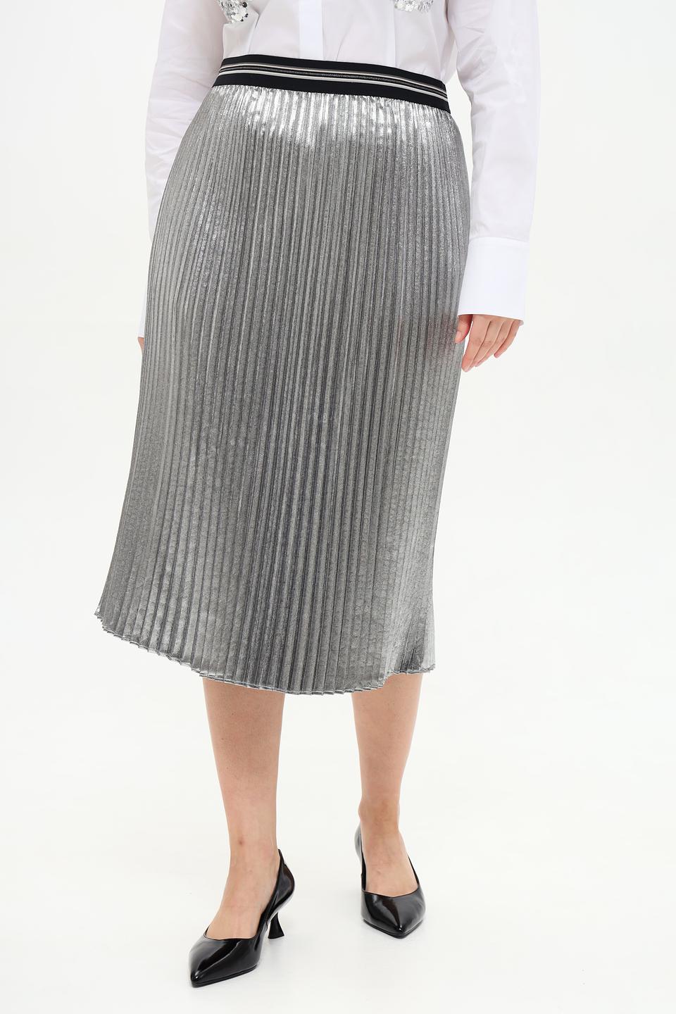 Юбка Gerry Weber EDITION серебристая