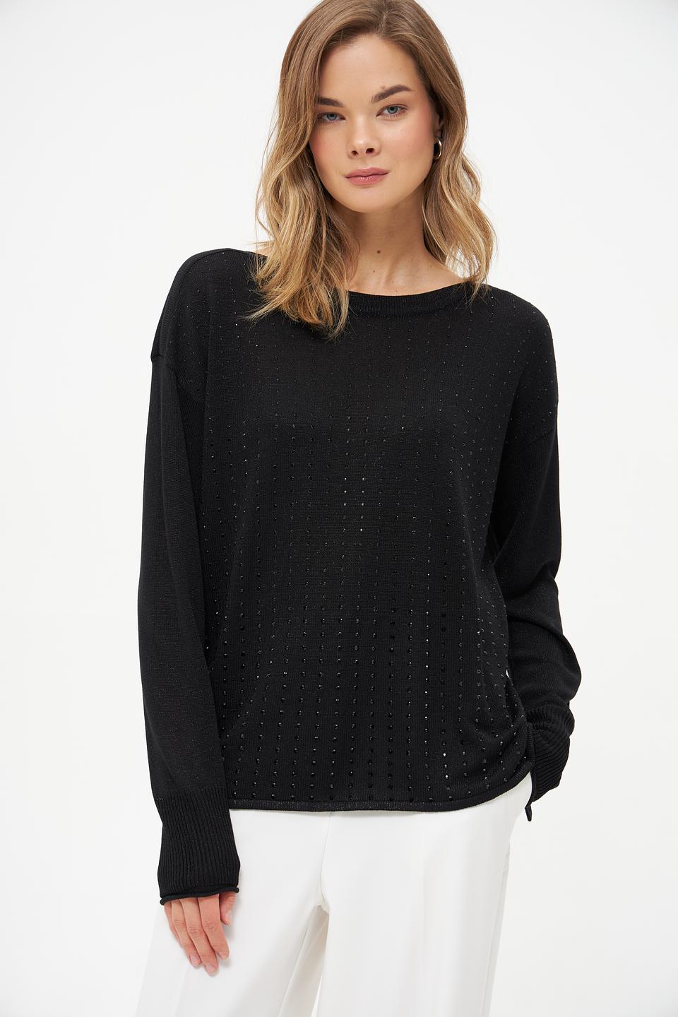 Пуловер Betty Barclay с пайетками чёрный