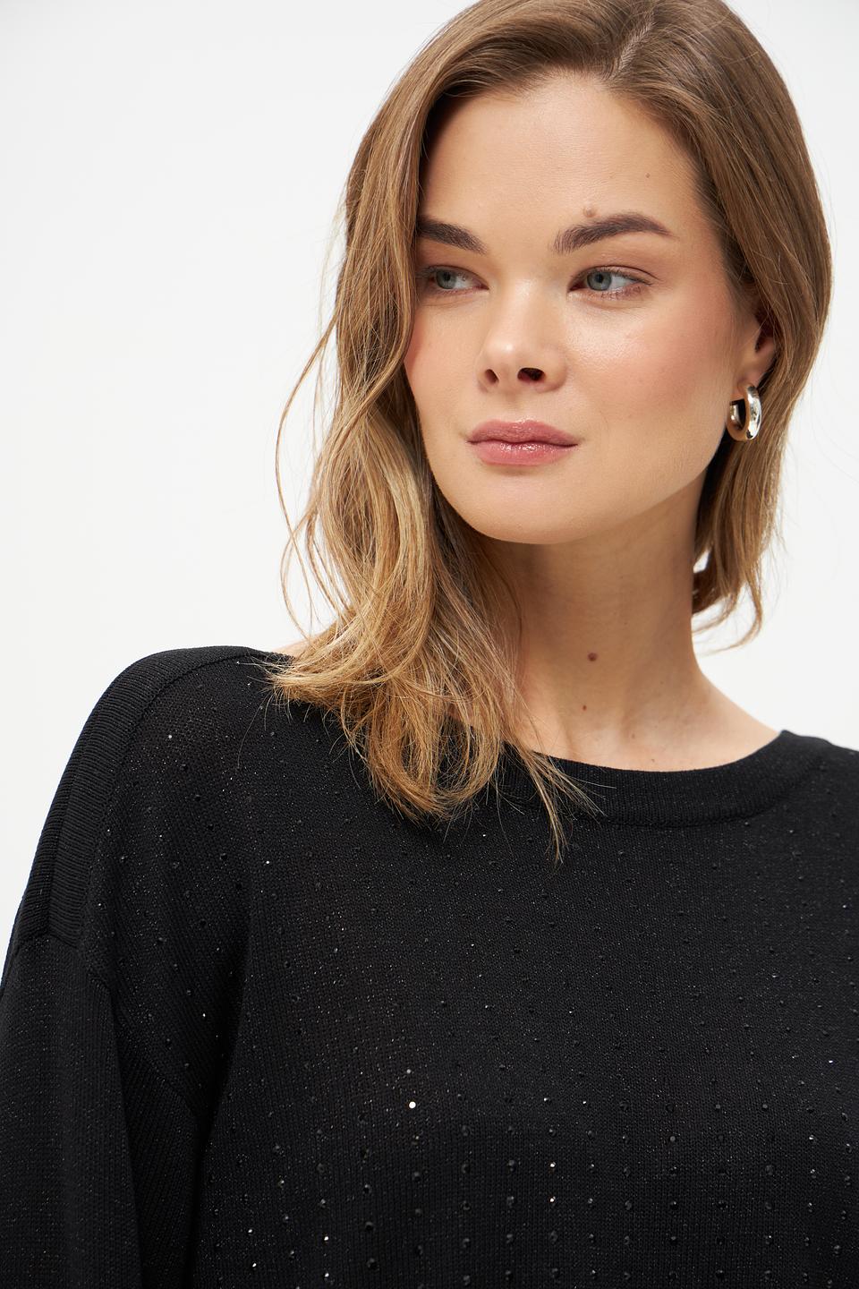 Пуловер Betty Barclay с пайетками чёрный