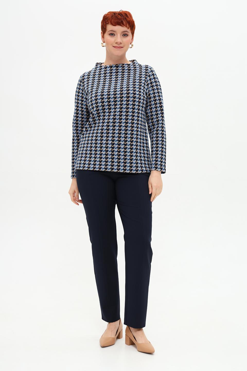 Пуловер Rabe collection в клетку