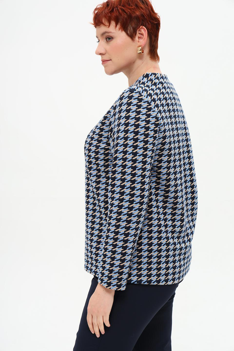 Пуловер Rabe collection в клетку