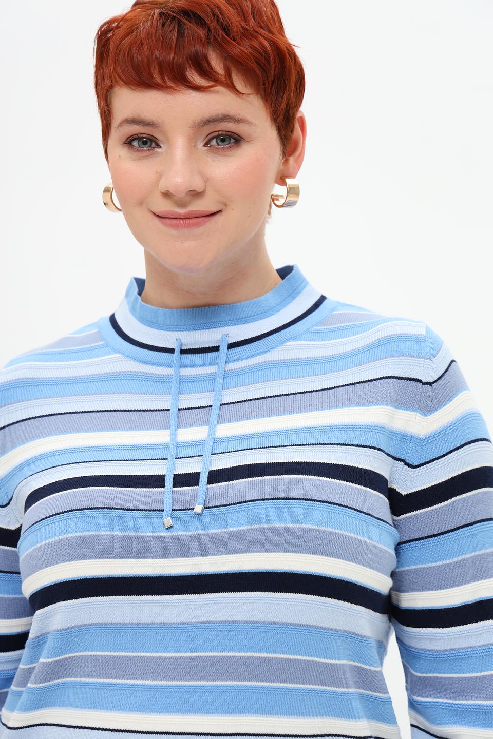 Пуловер Rabe collection в полоску