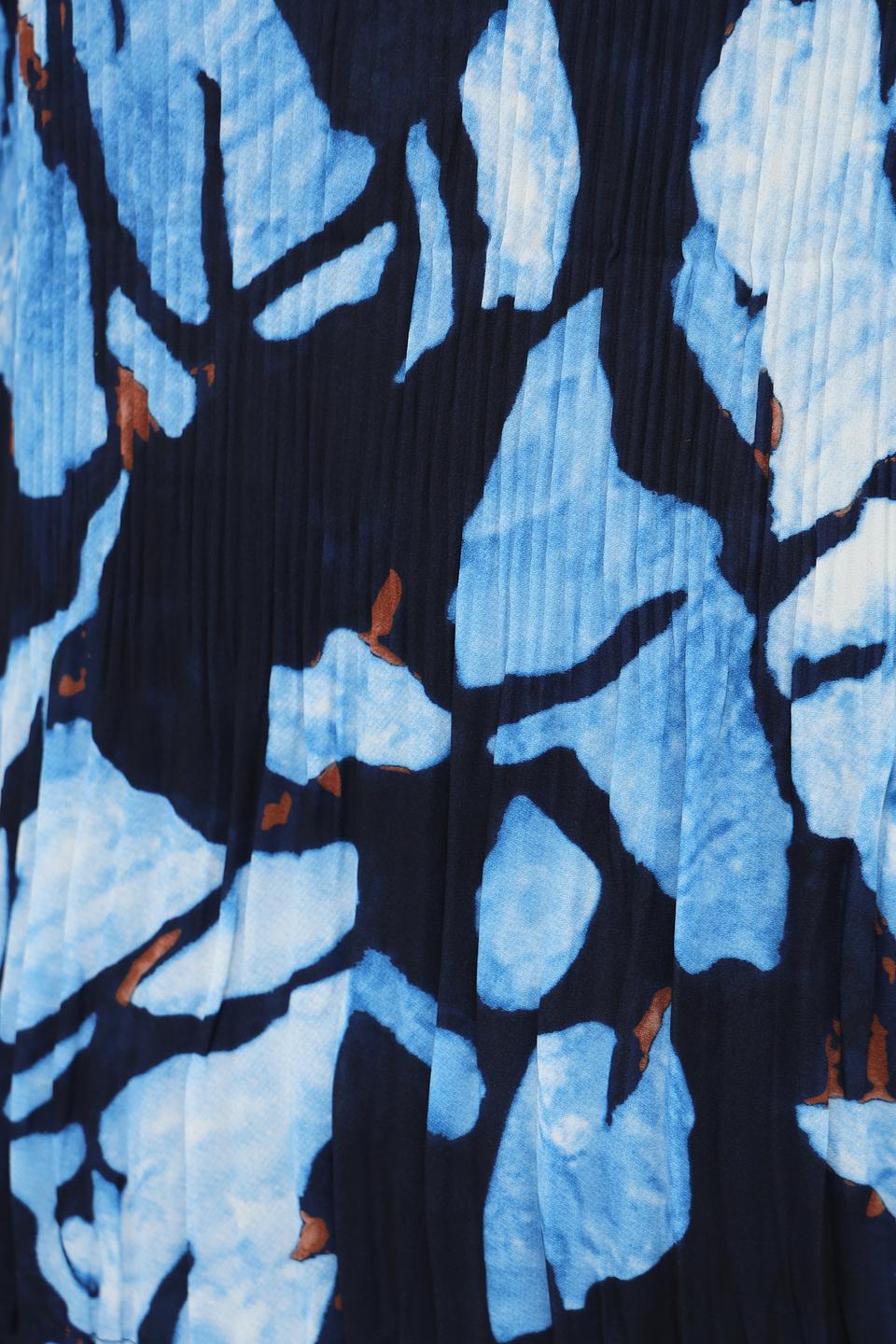 Блуза Rabe collection с принтом синий