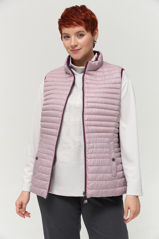 Жилет Lebek стеганый лавандовый
