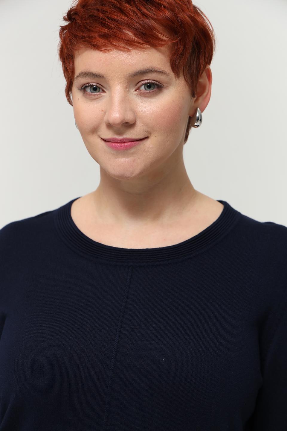 Пуловер Gollehaug тёмно-синий