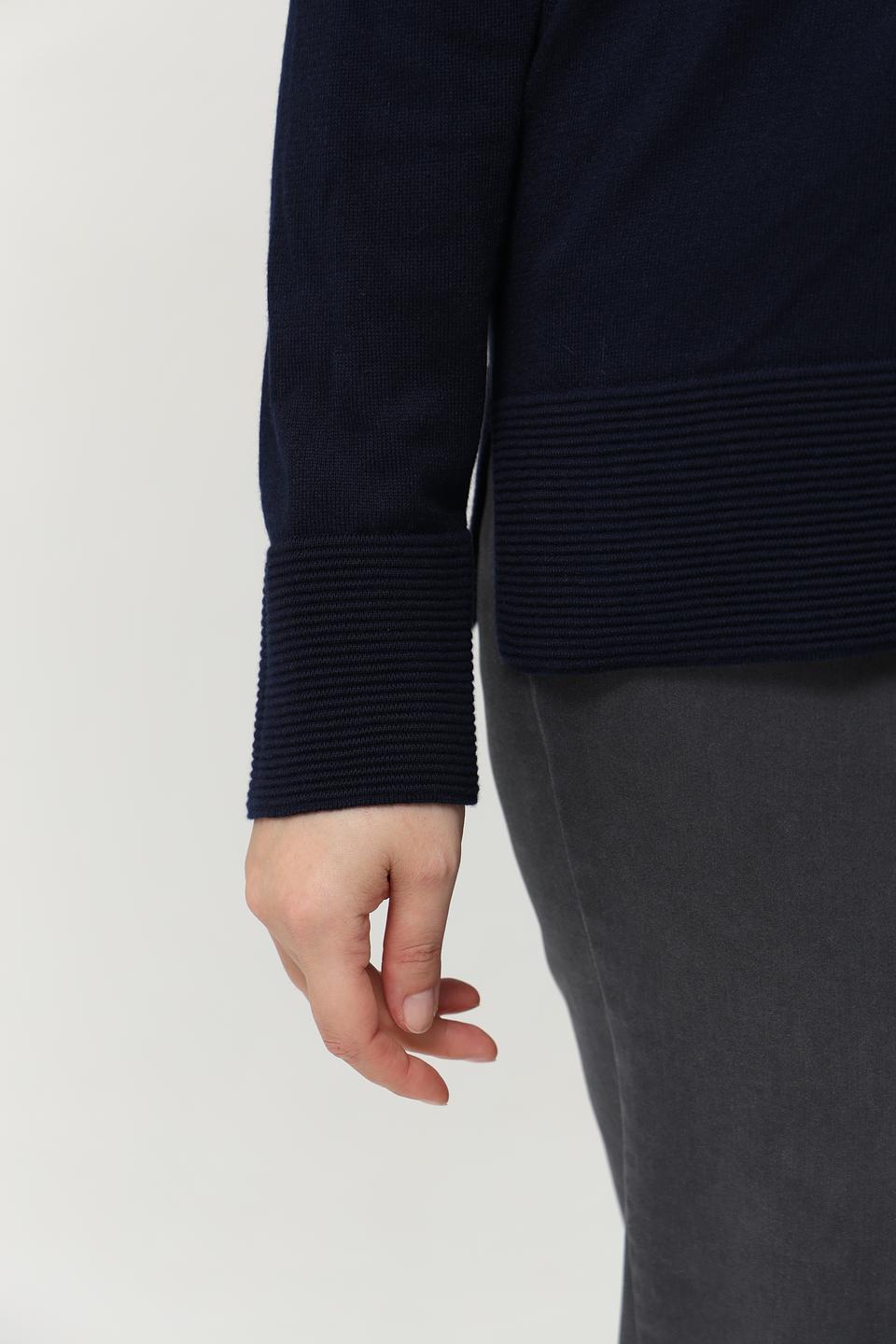 Пуловер Gollehaug тёмно-синий