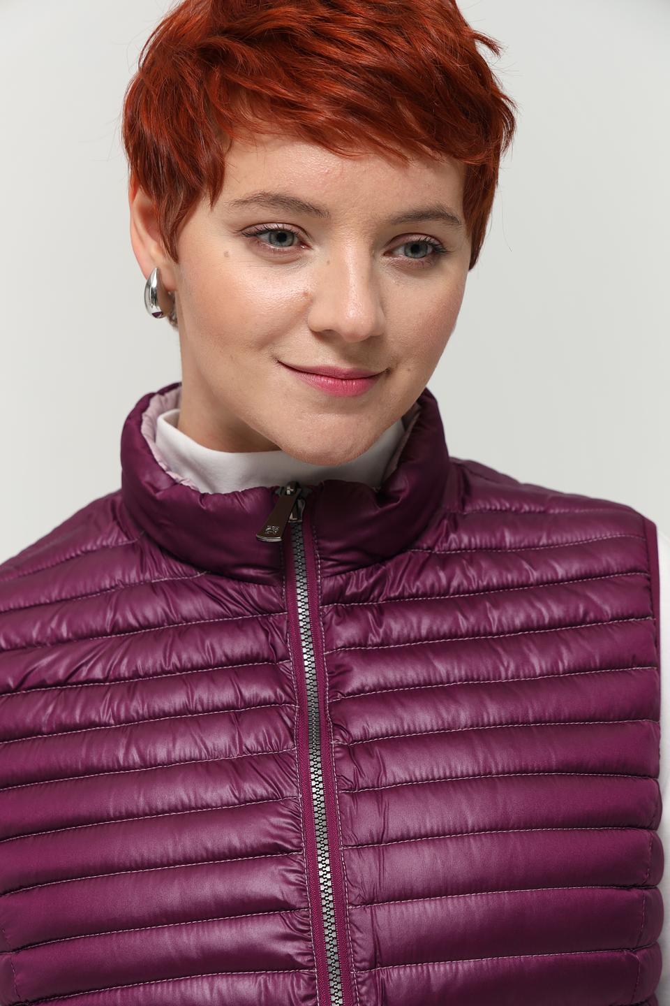 Жилет Lebek стеганый лавандовый