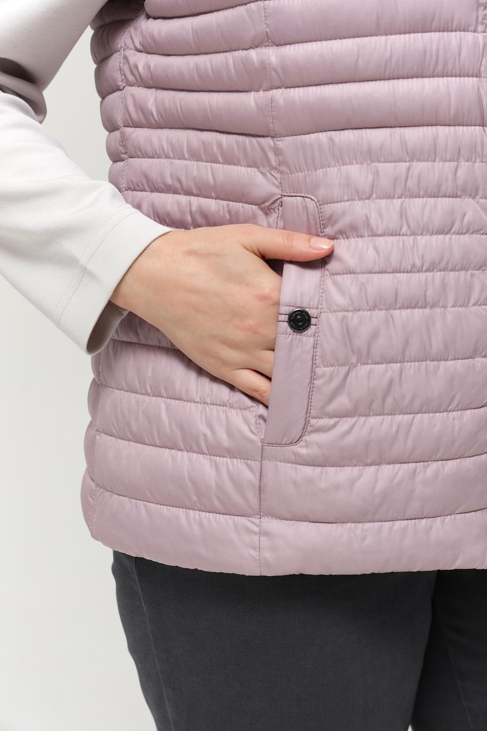Жилет Lebek стеганый лавандовый