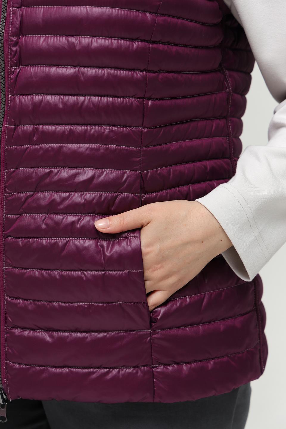 Жилет Lebek стеганый лавандовый