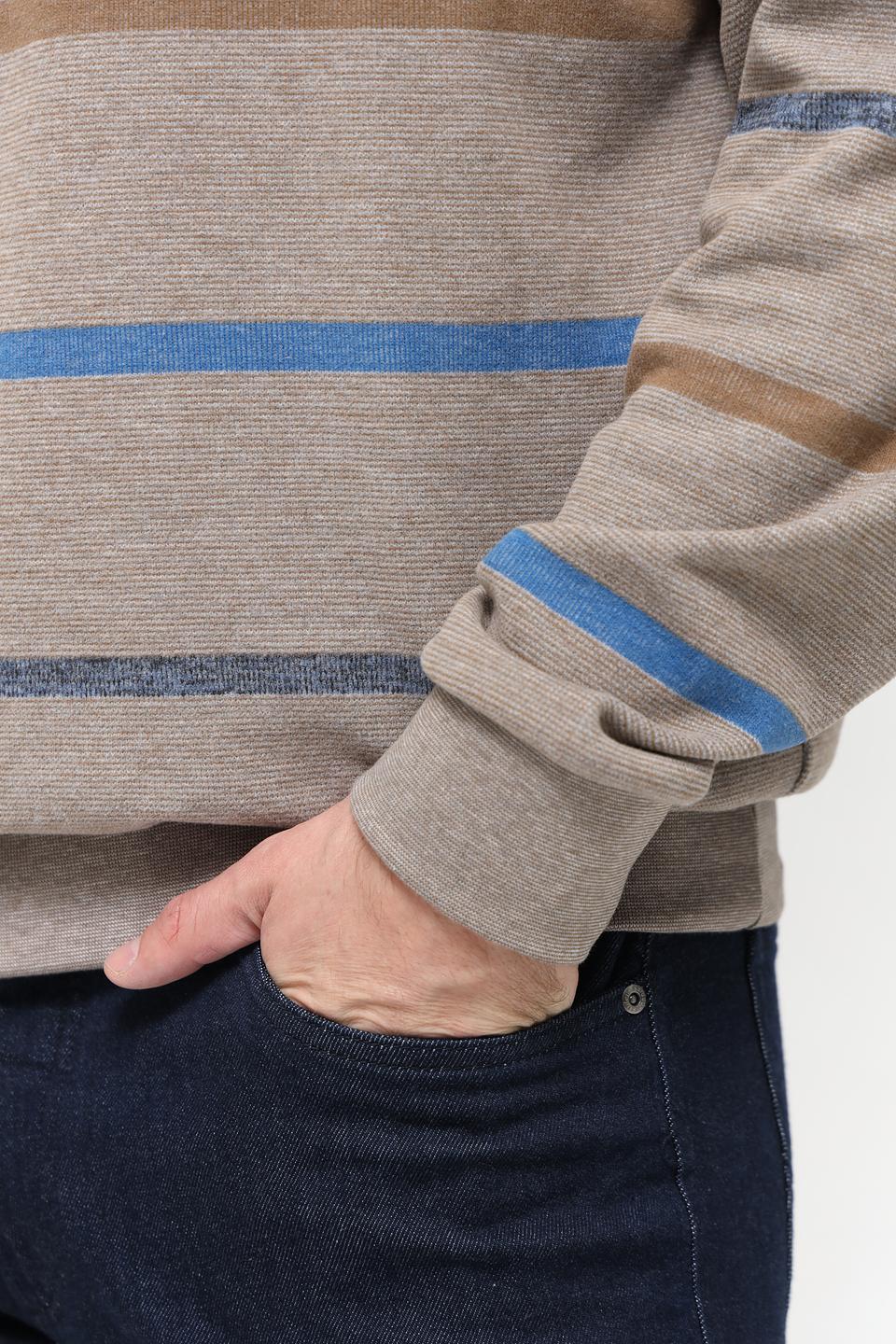 Джемпер Monte Carlo в полоску