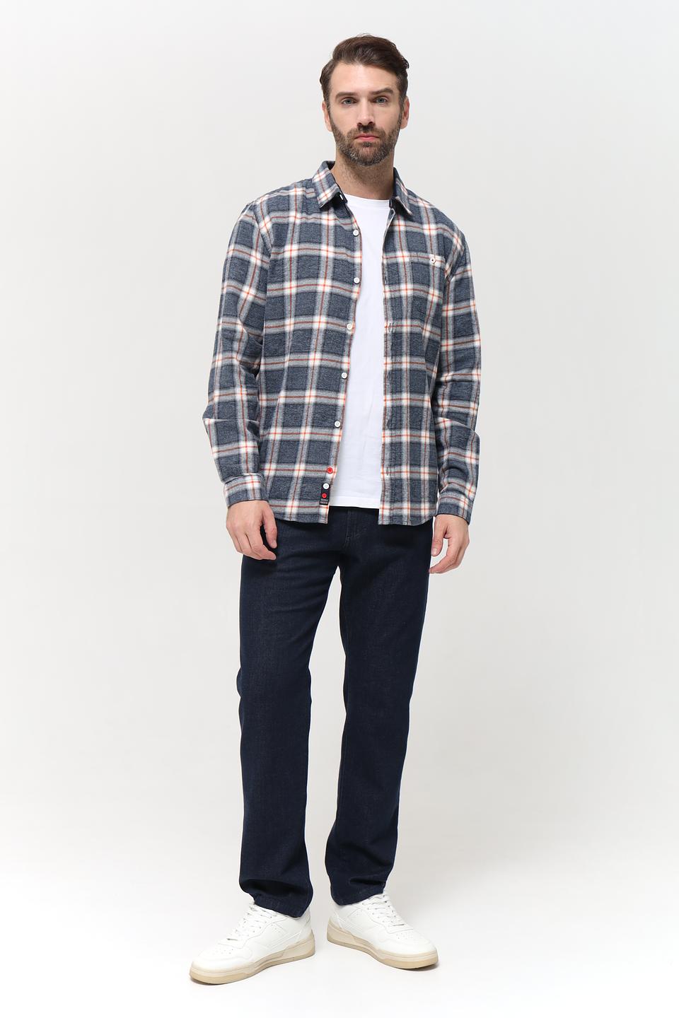 Рубашка Time Zone в клетку