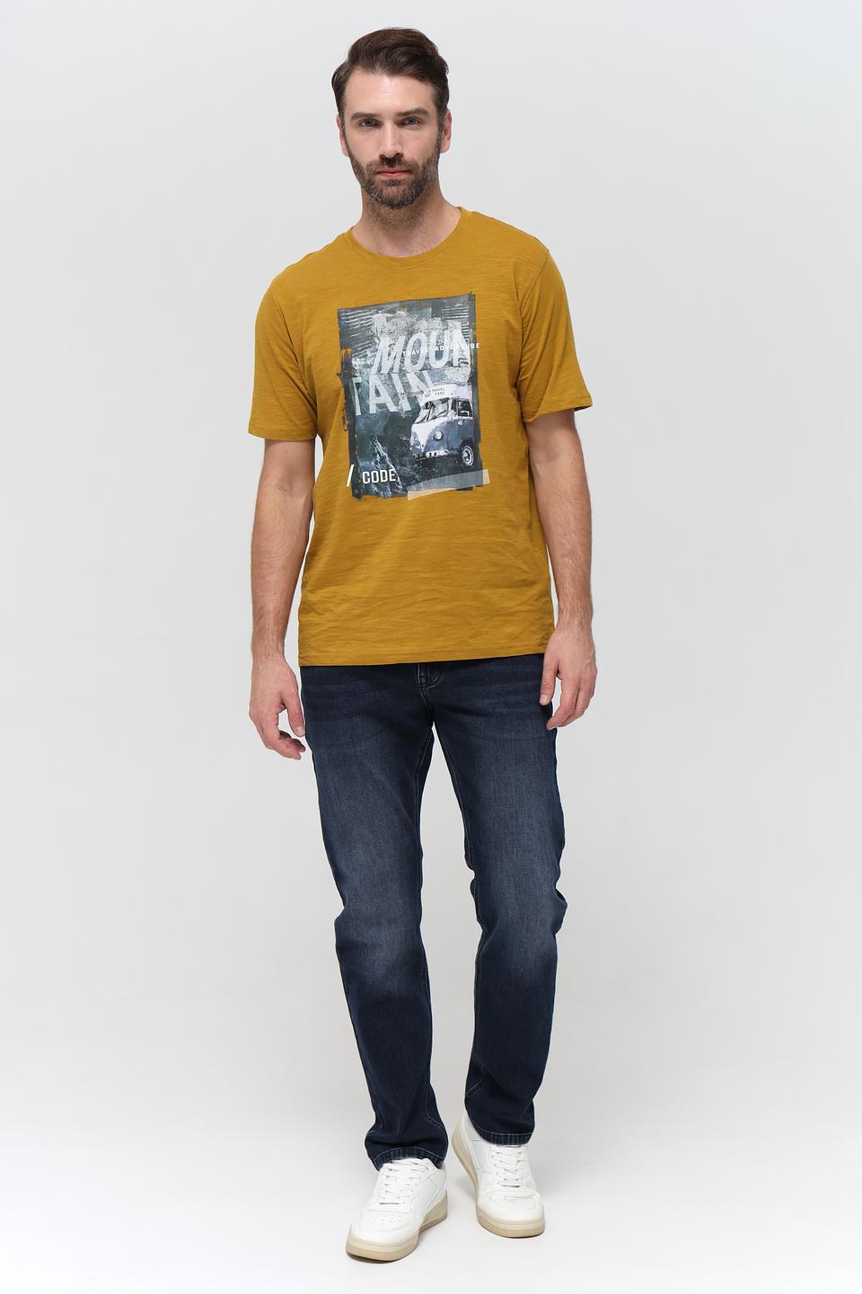 Джинсы Time Zone Slim Fit тёмно-синие