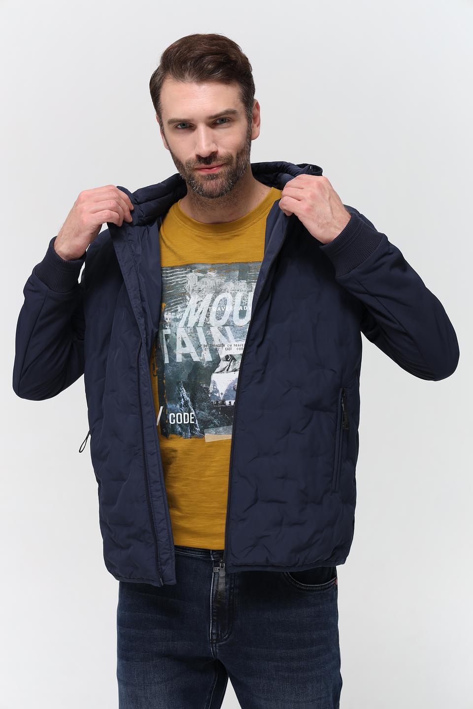 Куртка Time Zone стеганая синяя