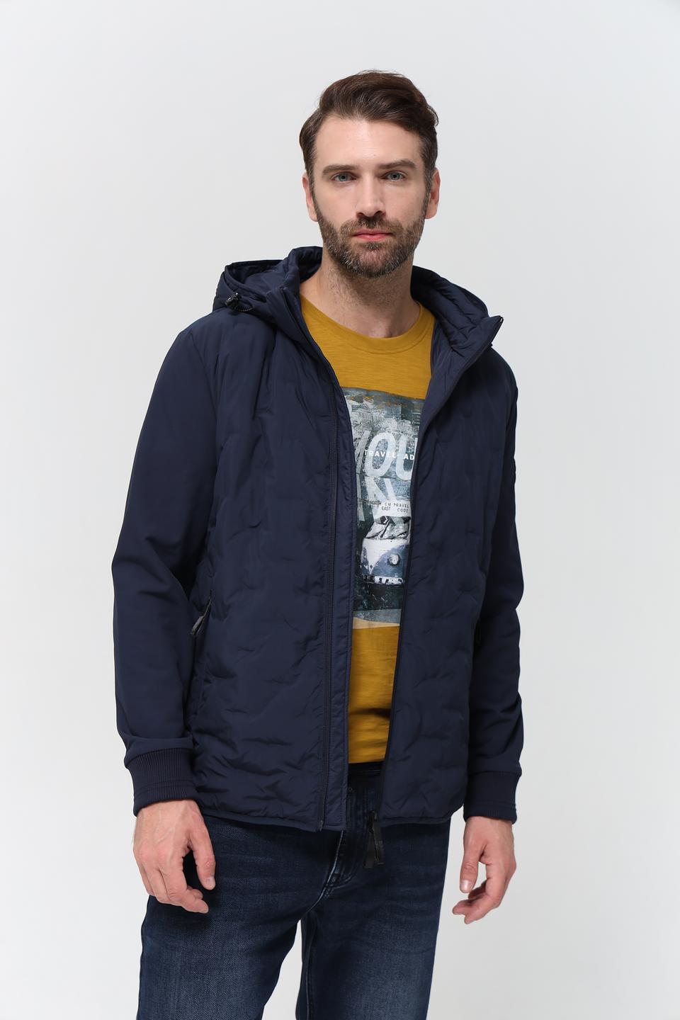 Куртка Time Zone стеганая синяя