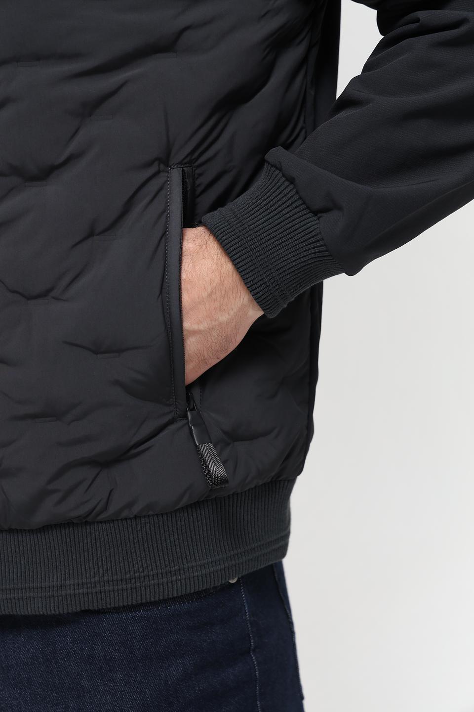 Кардиган Time Zone стеганый черный