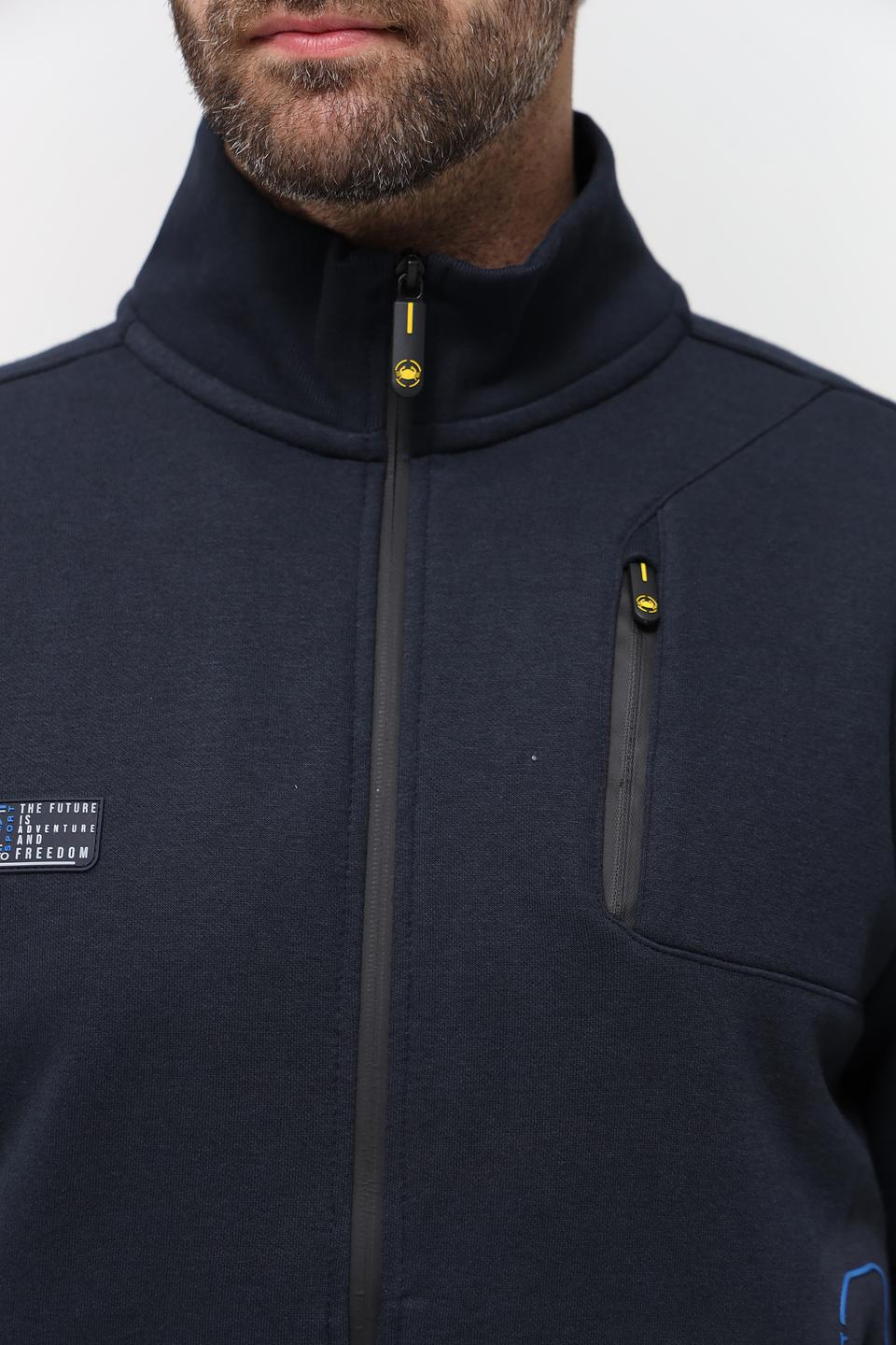 Кардиган Granchio мужской тёмно-синий