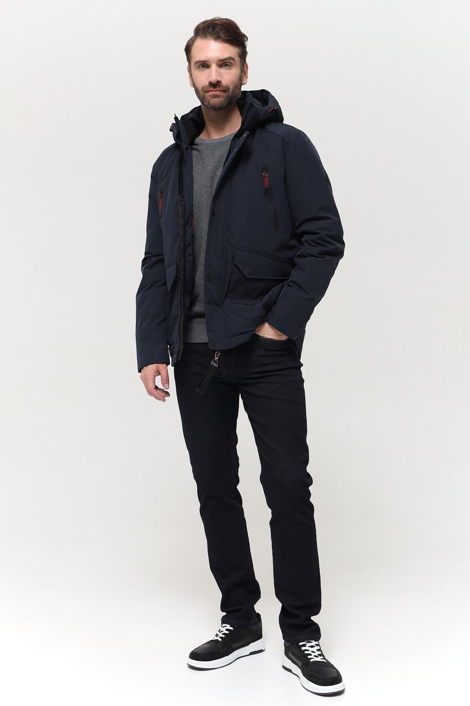 Куртка District мужская тёмно-синяя