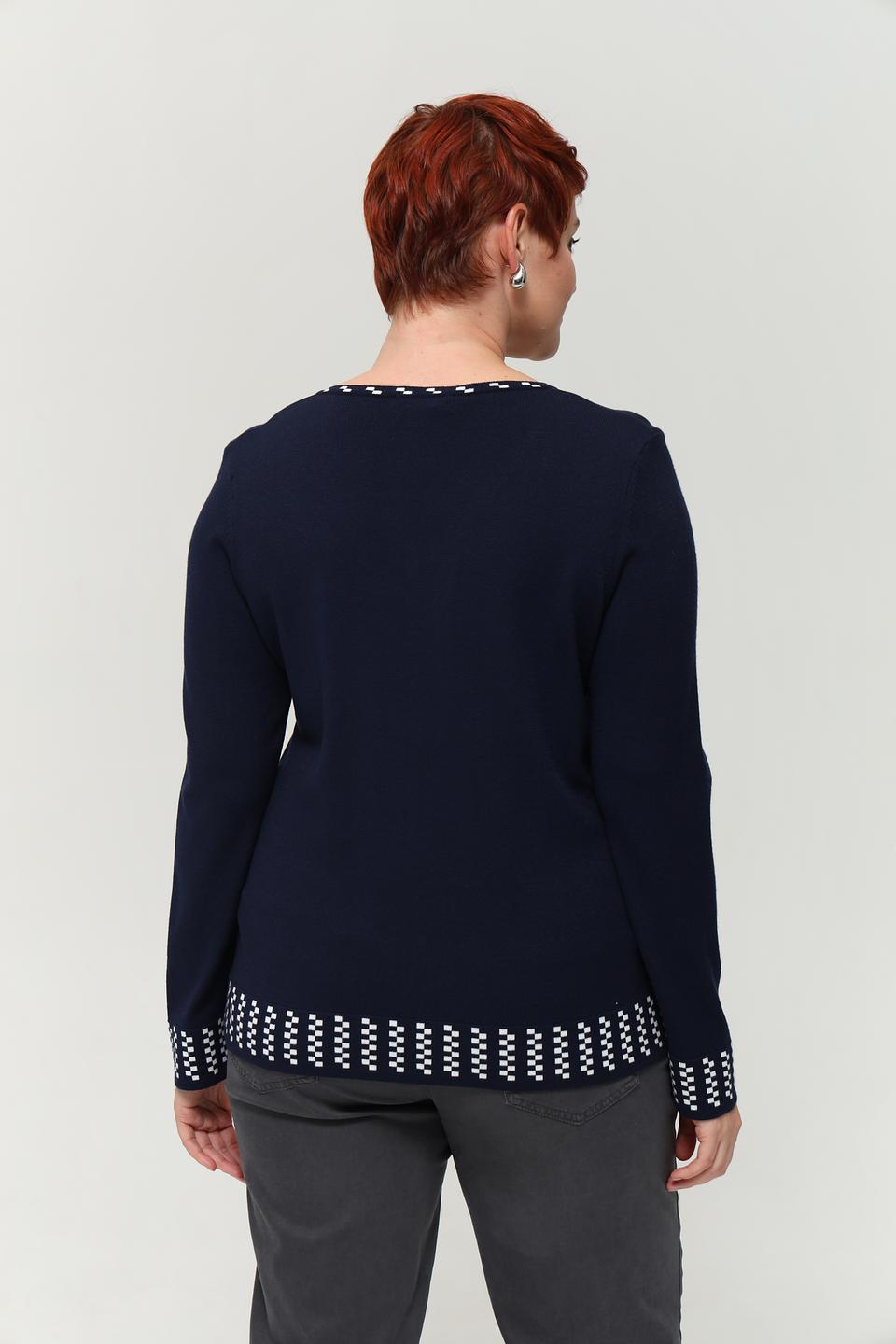 Пуловер Gollehaug с V-образным вырезом